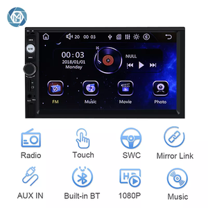 <span class=keywords><strong>7010</strong></span> 7 inch màn hình cảm ứng 2 DIN BT FM MP3 MP4 âm thanh video USB trong Dash xe tự động đài phát thanh stereo MP5 Máy nghe nhạc - Product Image 2