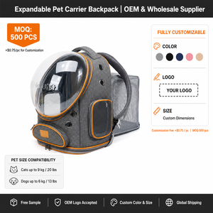 Transportín para Mascotas LOVEPET de Material Oxford para Gatos y Perros Pequeños, Portátil, Gran Capacidad, Diseño de Doble Correa para Hombro, Carga Máxima Superior a 7 kg - Product Image 2