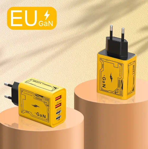 Prise européenne jaune