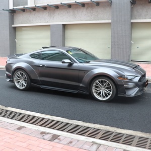 LARIDAS 2015-2023 para Mustang, Kit de Carrocería, Nuevo, de Alta Calidad, Faldones Laterales con Imprimación Negra, Paneles de Protección, Piezas de Parachoques (FRP/CF) - Product Image 3