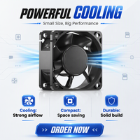Ventilateur de refroidissement WELLSUNFAN à roulement à billes, sans balais, PWM 5V, pour tour PC, dissipateur thermique Intel LGA CPU, refroidisseur liquide AIO, ventilation de siège de voiture