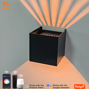 แอปมือถือ Smart Graffiti รุ่นล่าสุด ควบคุมไฟ LED สำหรับติดผนังภายนอกอาคาร ระเบียง ชานบ้าน กันน้ำ RGBW  ทำจากอะลูมิเนียม - Product Image 4