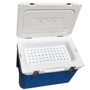 Factory Portable Car Mini-Fridge Cooler Box Pe Plastic Camping Fresh Box Cooler Box Freezer Cold Preservation Picnic Fall Resist