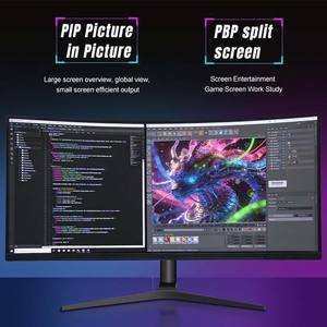 Écrans incurvés 34 pouces, moniteur LCD IPS 144 Hz 165 Hz <span class=keywords><strong>4K</strong></span> 3440*1440P ultra large <span class=keywords><strong>pour</strong></span> jeux sur ordinateur - Product Image 4