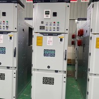 Armoire de commutation haute tension 12 kV, appareillage de commutation métallique intérieur pour la distribution d'énergie, utilisation industrielle en poste de transformation