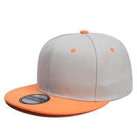 Gorra Snapback de Lona para Ciclismo al Aire Libre, Estilo Hip Hop, Visera Plana, Color Sólido, Talla Ajustable