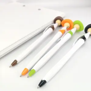 New Student Pen Cute Cartoon Ballpoint Pen Cowboy Hat Style Gift Pen