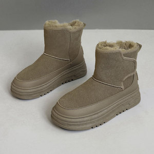 Bottes de neige chaudes en coton pour femme, modèle 2026, légères et tendance, pour l'extérieur, haute qualité - Product Image 5