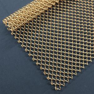 Tendaggi della bobina del metallo della maglia della tenda dell'asta di alluminio per il soffitto dell'hotel - Product Image 2