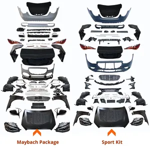 Para mercedes-benz Clase S W221 06-13 actualización a W223 <span class=keywords><strong>Maybach</strong></span> modelo 21 modelo deportivo envolvente parachoques delantero modificado antiguo a nuevo - Product Image 1