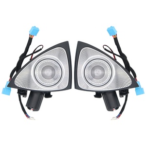 Altavoz de agudos giratorio 3D para puerta delantera de <span class=keywords><strong>coche</strong></span>, luz ambiental de 7/64 colores, altavoz de agudos para pilar A para Mercedes Clase S W222 - Product Image 2