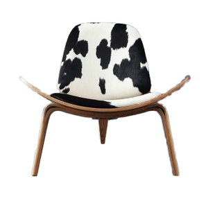 Chaise de Loisir Moderne Nordique en Bois avec Touches Dorées, Mobilier de Salle à Manger de Luxe pour Maison, Salon, Hôtel, Café - Product Image 6