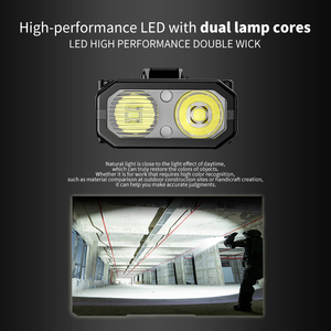 XINSITE Mini linterna ultrafina portátil para exteriores, pantalla Digital de 1000 lúmenes, tres fuentes de luz, autodefensa, <span class=keywords><strong>LED</strong></span> USB - Product Image 3