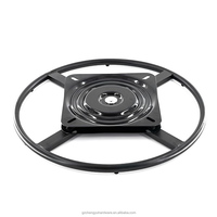 Base pivotante métallique CY-763 pour fauteuil inclinable de bureau, mécanisme de rotation pour chaise de bureau et siège de canapé