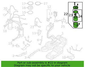 Filtre à carburant d'origine authentique de la meilleure marque, robuste, 2026, pièces automobiles - Product Image 3