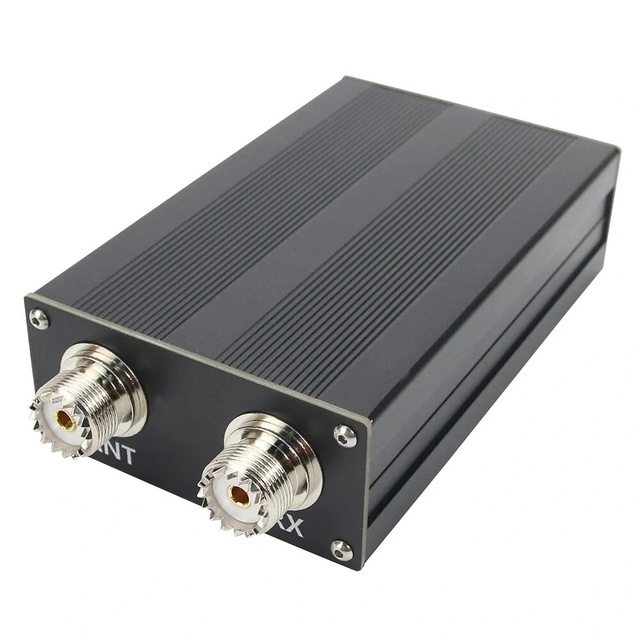 Automatic Antenna Tuner ATU100 100W Shortwave Radio Stations 1.8-55MHz/1.8-30MHz ABS Material IP54 Protection Battery Assembled