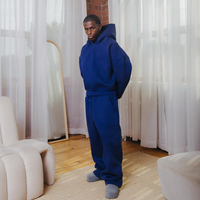 Ensemble de survêtement et sweat à capuche OEM personnalisé avec logo, haute qualité, 100 % coton, pour homme