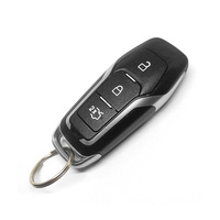Llave de Coche Inteligente de Repuesto con Control Remoto de 3 Botones y 433mhz, Llave de Encendido, Llave de Auto sin Llave, Hoja de Llave en Blanco