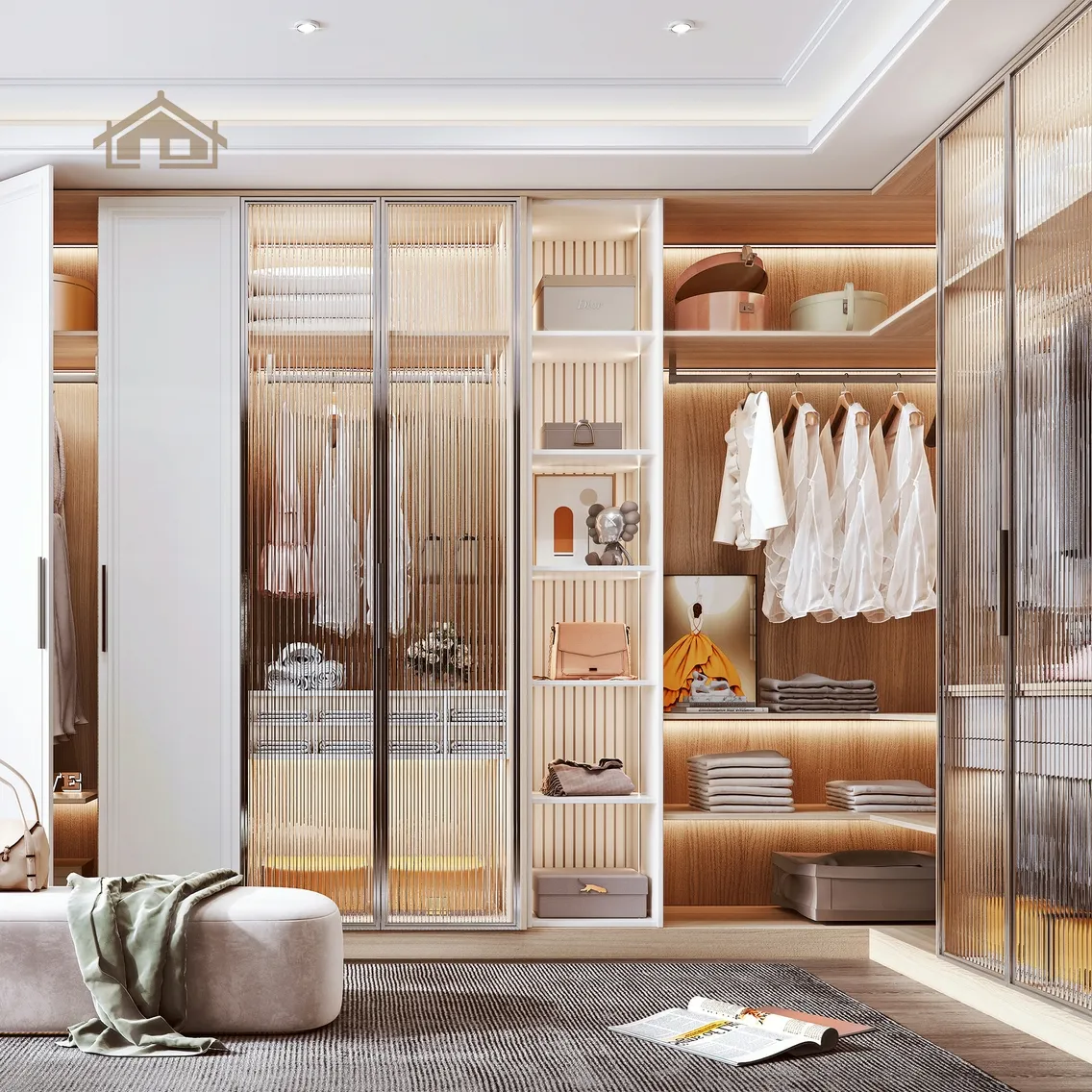 Уникальный дизайн, настенный шкаф, деревянный шкаф, фабричная поставка, гардеробная панель, современный элегантный дизайн шкафа для спальни