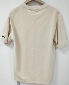 เสื้อยืดพิมพ์ลายโลโก้ออกแบบได้ตามต้องการเสื้อยืดผ้าฝ้าย100% สไตล์ลำลองสี OEM และสีขาวล้วนๆ - Product Image 2