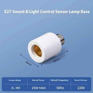 220V Hộ Gia Đình Thông Minh LED Giữ Đèn Điện Âm Thanh Ánh Sáng Của Nhãn Hiệu Cảm Biến Điều Khiển E27 Phổ Vít Hành Lang Bóng Đèn AC Globe - Product Image 6