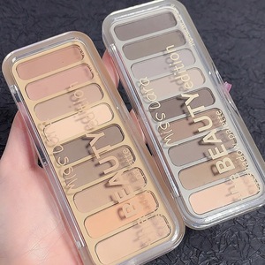 Bán Buôn 9 Màu Bóng Mắt Mã Talc Miễn Phí Multichrome Lỏng Sắc Tố <span class=keywords><strong>Eyeshadow</strong></span> Make up Long Lanh Dễ Thương <span class=keywords><strong>Eyeshadow</strong></span> Palette - Product Image 5