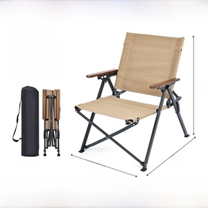 Chaise pliante de pêche d'extérieur portable <span class=keywords><strong>BENNOS</strong></span> BNS-300247 avec accoudoirs, camping, loisirs, métal, carton, acier, fer, tissu Oxford 600D - Product Image 2