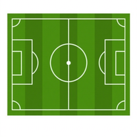 Gazon artificiel pour terrain de football, tapis de jeu extérieur, gazon synthétique naturel et clôture pour terrain de football, terrain de futsal