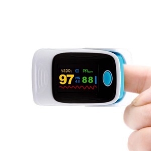 Medical pulse oximeter with OLED display, clip-on design, pulse and heart rate <strong>measurement</strong>, pulse oximeter, <strong>blood</strong> <strong>oxygen</strong> - Product Image 1