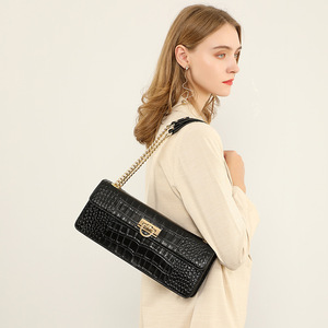 Sac à bandoulière classique en cuir véritable, motif bonbon, sac sous le bras à sangle unique, pour femme, mode hiver automne printemps <span class=keywords><strong>LOUIS</strong></span> - Product Image 5