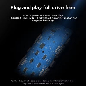 Ugreen <span class=keywords><strong>VGA</strong></span> สวิตช์ KVM 4 in 1 Out 4พอร์ต USB กล่องสวิตช์ KVM รองรับจอแสดงผล1920*1440 60Hz สำหรับพีซีจอภาพทีวี - Product Image 6