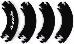 <span class=keywords><strong>Win</strong></span>.max EVA noir réversible jeu de fléchettes Surround mur protecteur fléchettes Collection jeu de fléchettes Surround est facile à assembler - Product Image 3