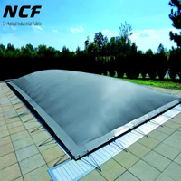 7m X 3,5m Rectangulaire 680G/m2 PVC Avion Aufblasbar Poolabdeckung Piscine Abdeckplane Hiver Bâche Gonflable Piscine Couverture