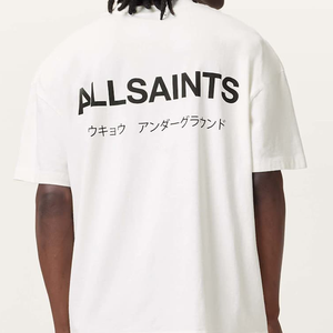 <span class=keywords><strong>T</strong></span>-<span class=keywords><strong>Shirt</strong></span> 100% Cotone <span class=keywords><strong>Taglie</strong></span> <span class=keywords><strong>Forti</strong></span> con Collo a O, 230gsm, Maglietta Bianca Liscia da <span class=keywords><strong>Uomo</strong></span> con Stampa Digitale Personalizzata del Logo - Product Image 4