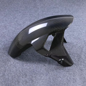 Garde-boue avant de moto en Fiber de carbone véritable pour <span class=keywords><strong>BMW</strong></span> <span class=keywords><strong>F900R</strong></span> F900XR S1000RR 2021 - 2023 S1000XR S1000R HP4 Accessoires - Product Image 4