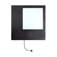 Antena Unipolar de Alta Ganancia RF de 806-3700MHz, 50W, 9dBi, con Conector N Hembra, 55° de Ancho de Haz, 1.5 VSWR para IBS DAS