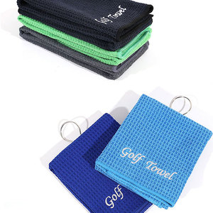 Giá Tốt Nhất Biểu Tượng Tùy Chỉnh Waffle Golf Khăn Từ Nhanh Chóng Khô Khăn Cho Câu Lạc Bộ Golf Thể Thao - Product Image 1