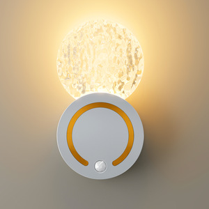Nuova Lampada da Parete a Induzione in Acrilico per Interni, Design Moderno e Minimalista, Semplice e Rimovibile, Decorativa per <span class=keywords><strong>Hotel</strong></span>, LED 5V - Product Image 3
