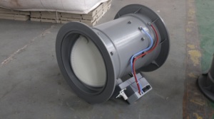 Điện thép không gỉ bướm biến khối lượng không khí (vav) van điều tiết Bảng điều khiển van điều khiển Khối lượng không khí cho tùy chỉnh thực hiện - Product Image 4