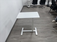 Bureau à domicile réglable en hauteur, bureau assis-debout à une seule jambe, table pneumatique, mobilier de maison