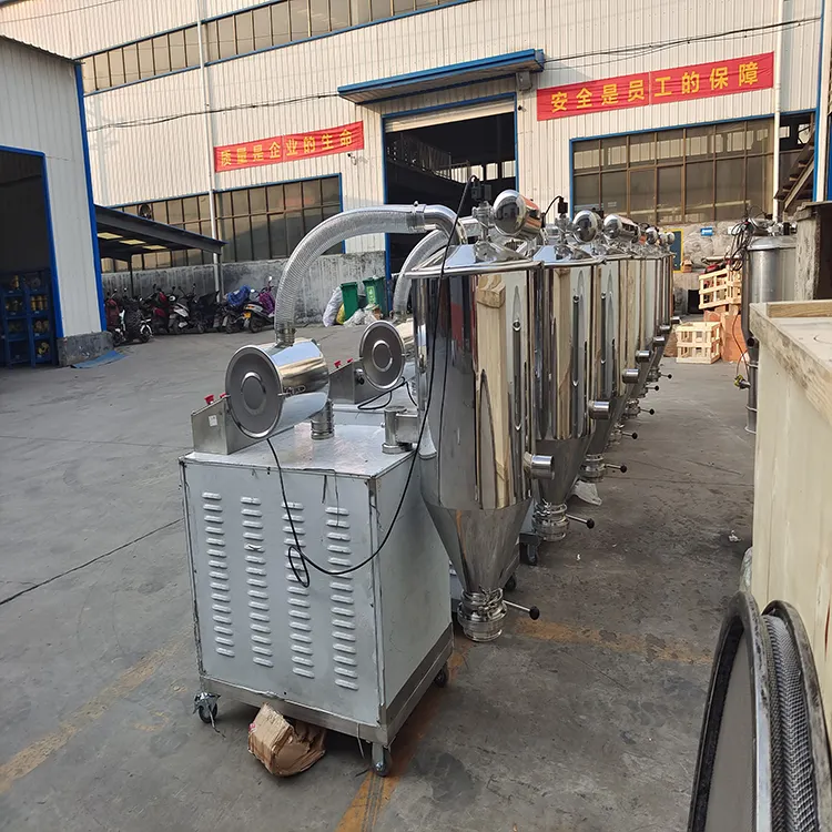 High Capacity Chemical Powder Rice Husk Pneumatic Vacuum Conveyor