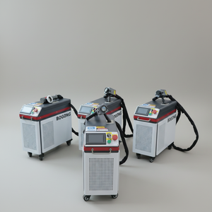 Machine de nettoyage laser automatique refroidie par air et par eau pour bois, acier, pierre 300w 500w 1000w - Product Image 1