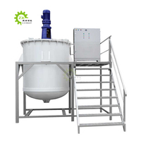 ZXSMART 500L mélangeur chimique liquide mélangeur de Gel équipement réservoir de mélange mélange savon liquide faisant la Machine