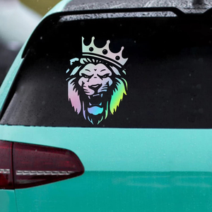 Auto Accessories Decoration Printing Custom Funny Personality DIY <strong>Decal</strong> Reflective Radium Vinyl <strong>Stickers</strong> 3D <strong>Lion</strong> Car <strong>Stickers</strong> - Product Image 4