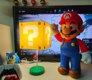 <strong>Super</strong> <strong>Mario</strong> Modern AC Powered Dimmable Pull Chain Desk <strong>Lamp</strong> Cute Personality Animal Student Table <strong>Lamp</strong> - Product Image 4