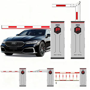 Barrière de stationnement extérieure pliable CATECO avec télécommande, barrière automatique à flèche, <span class=keywords><strong>portail</strong></span> pliable télécommandé - Product Image 5