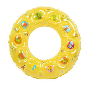 Thickened Double Layer Crystal Swimming <b>Ring</b> <b>Cartoon</b> Inflatable Life <b>Ring</b> For Children And Adults Round PVC Floatation Aid - Product Image 3