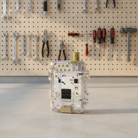 Transmetteur-récepteur vidéo sans fil Techphant TP5607 FPV 2,4 GHz 1,2 GHz 1,5 W 1500 mW en métal pour drones