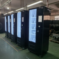 Máquina Expendedora de Bebidas y Snacks ZhongDa para Hospitales Pequeños, Sistema de Refrigeración por Compresor, Cumple con ADA, Pago NFC, SDK, Inventario