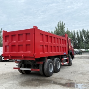 Camion benne HOWO d'occasion 6x4 à 10 roues, capacité 30T, pour le transport de pierres, camion benne lourd - Product Image 3